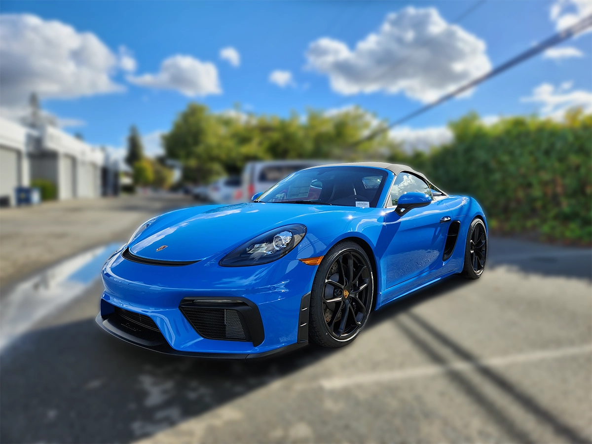 Paint protection film install at Phat Tint Shop